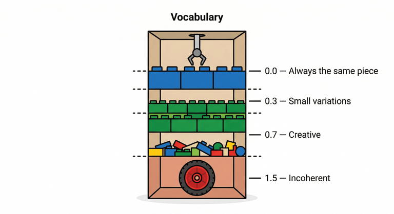 Temperature: how deep into the box